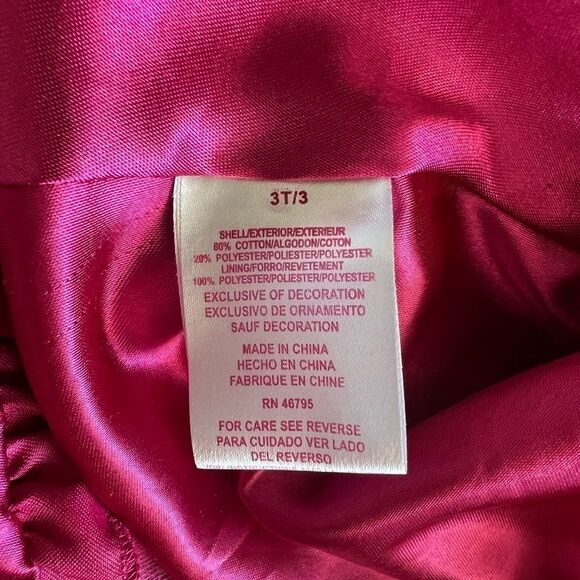 Disney Princess Pink Toddler 3T Sweatshirt Shawl with Hood - Picture 5 of 6